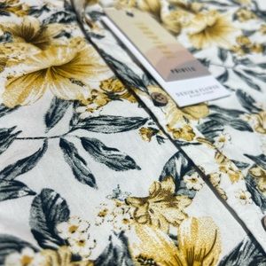 Floral Denim and flower shirt